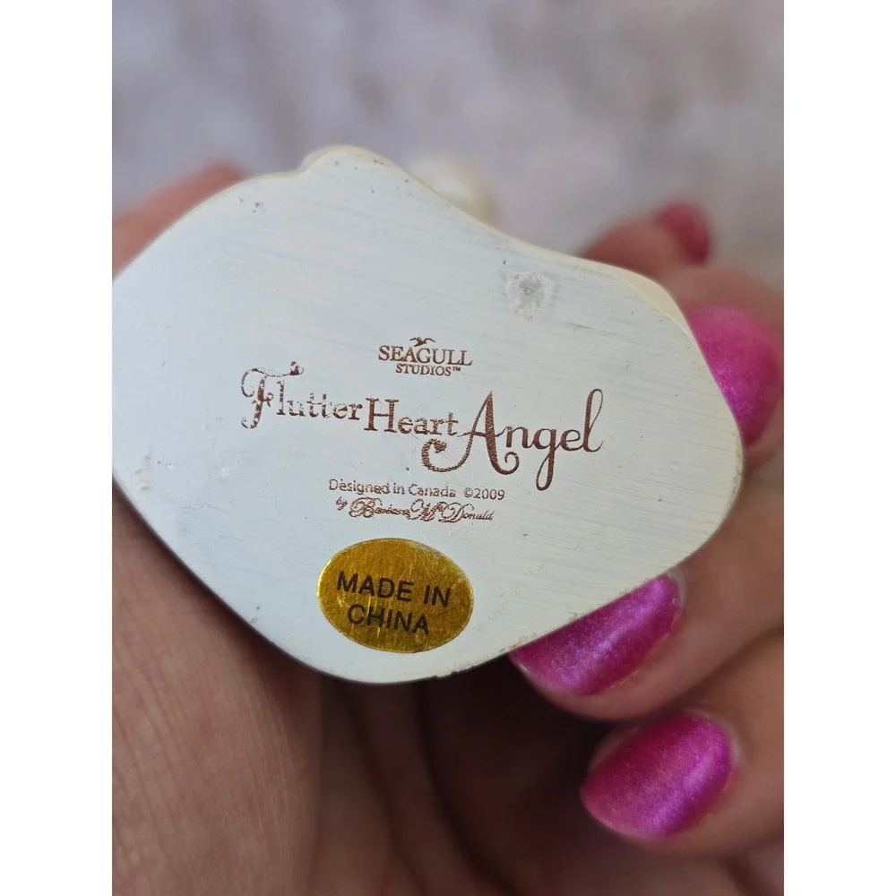 Seagull Studios Flutter Heart Angel Sister Forever Friend Figurine 2009 Resin